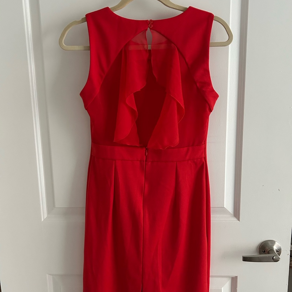 Liu Jo Red Cowl Neck Sheath Dress for Cocktail